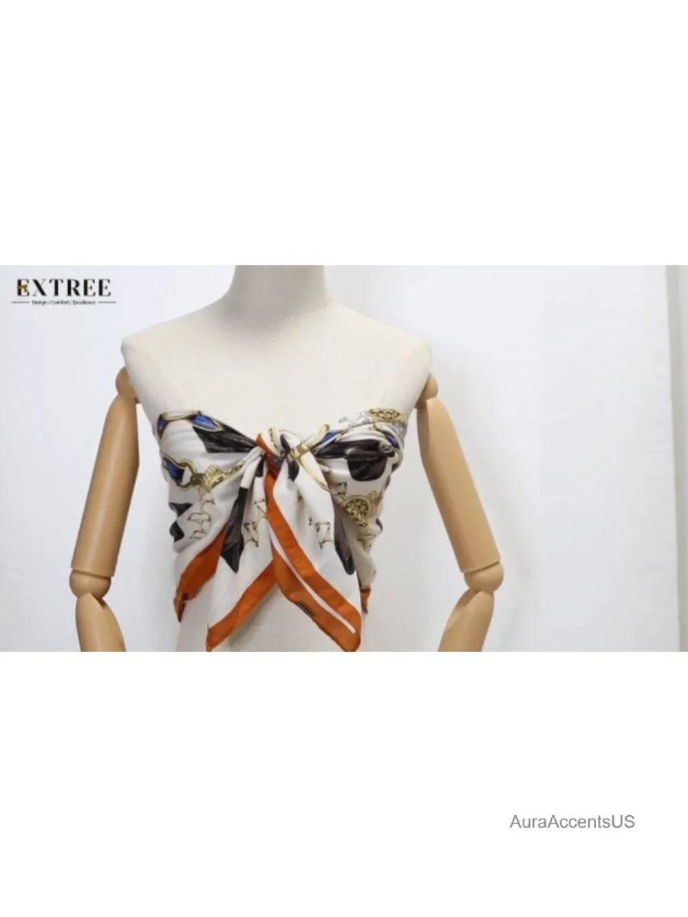 Luxury Satin Head Scarf, Silk-Like Wrap, Versatile, Hair Accessory